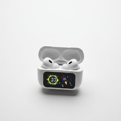 Stylish LCD Display Bluetooth Earbuds